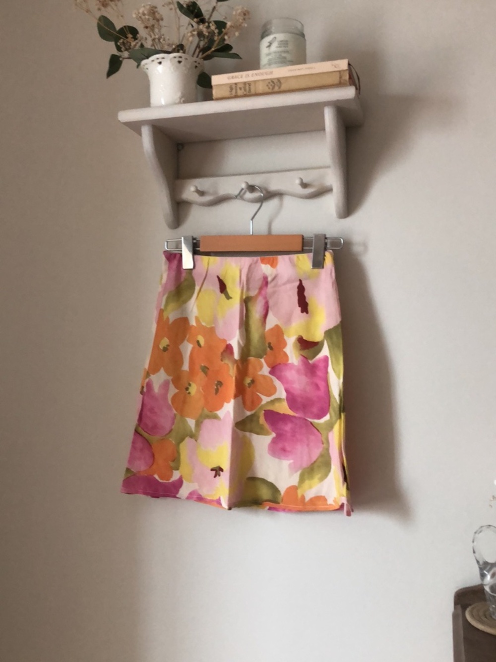 With Jéan Floral Mini Skirt - XS